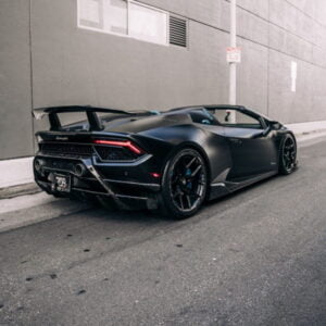 Picior eleron spate V2 carbon forjat LP610 Lamborghini Huracan 1016 Industries