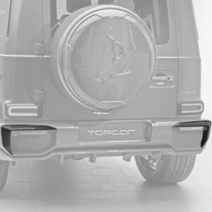 Accesorii bara spate fibra carbon Mercedes Benz G-class W463 INFERNO Topcar Design