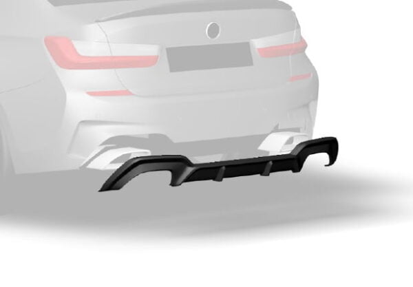 Bara spate fibra carbon difuzor BMW 340i G20 ZACOE