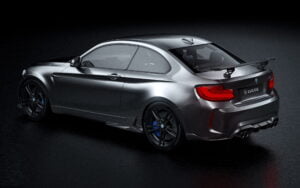 Bara spate fibra carbon difuzor BMW M2 F87 ZACOE