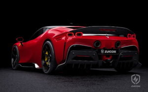 Elemente bara spate fibra carbon Ferrari SF90 Stradale ZACOE
