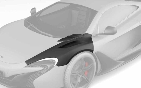 Ornamente aripi fibra carbon OEM Style Mclaren 650S ZACOE