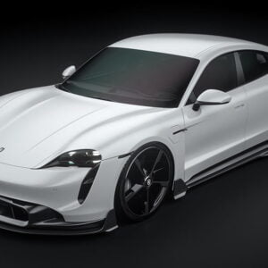 Praguri laterale fibra carbon Porsche Taycan ZACOE