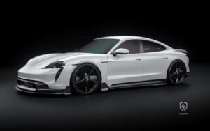 Bodykit fibra carbon Porsche Taycan ZACOE