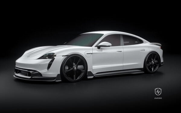 Bodykit fibra carbon Porsche Taycan ZACOE