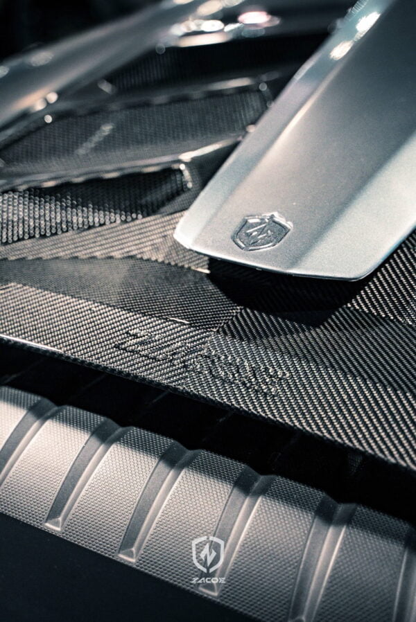 Capota motor Lamborghini Huracan fibra carbon ZACOE