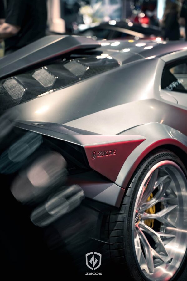 Capota motor Lamborghini Huracan fibra carbon ZACOE