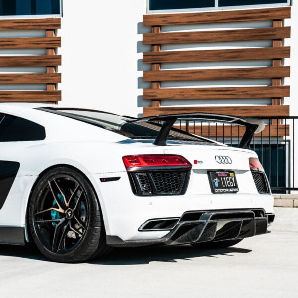 Eleron spate fibra carbon Audi R8 V10 MK2 1016 Industries