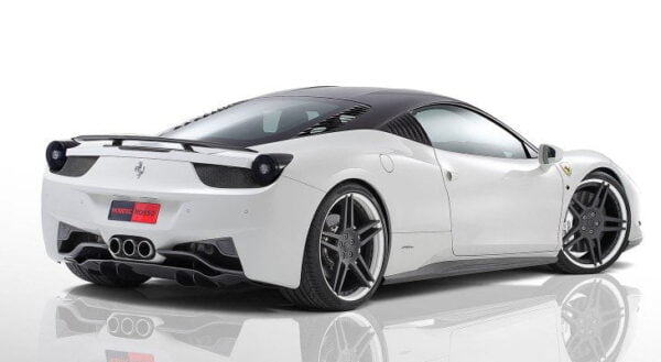 Eleron spate fibra carbon Ferrari 458 Italia Novitec