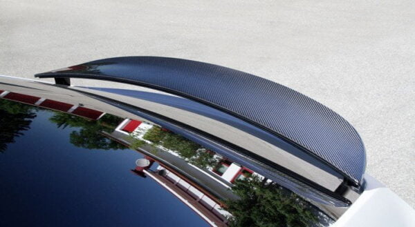 Eleron spate Tesla Model X fibra carbon Novitec