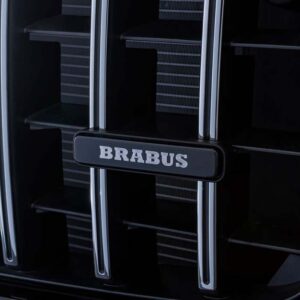 Emblema iluminata W463 BRABUS grila radiator laterala Widestar Mercedes Benz G63 AMG