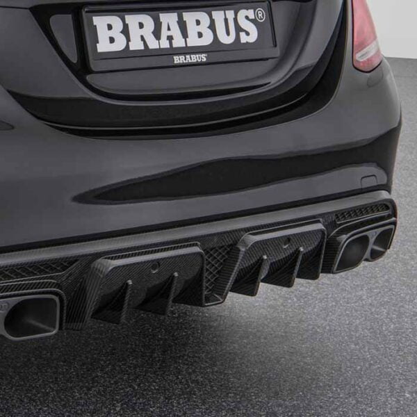Evacuare BRABUS C Class W205 Mercedes Benz clapete evacuare controlate