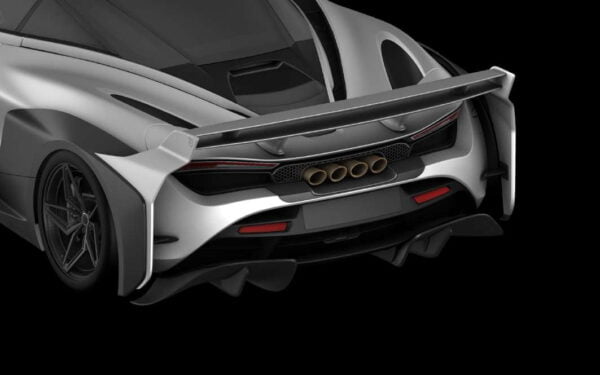 Evacuare sport Mclaren 720S ZACOE
