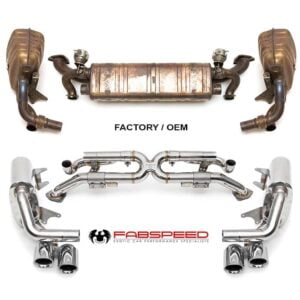 Evacuare sport Porsche 991 Carrera Valvetronic Fabspeed