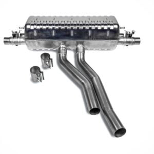 Evacuare sport Porsche Cayenne Turbo E3 9YA valve controlled Techart