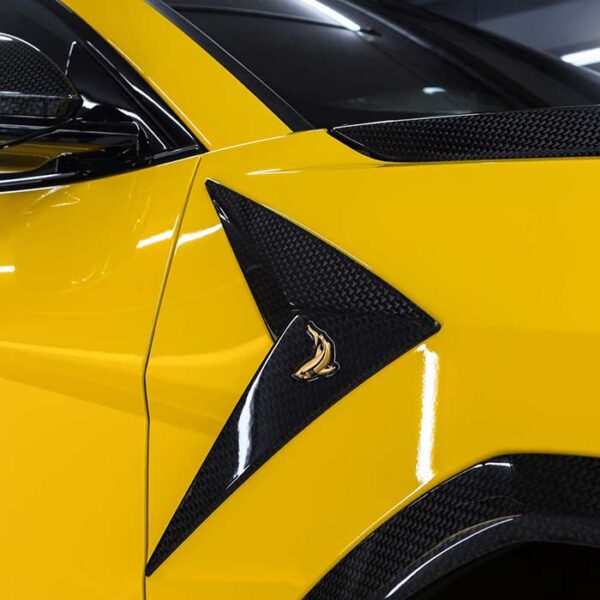 Ornament lateral cu logo fibra carbon Lamborghini Urus TOP CAR Design
