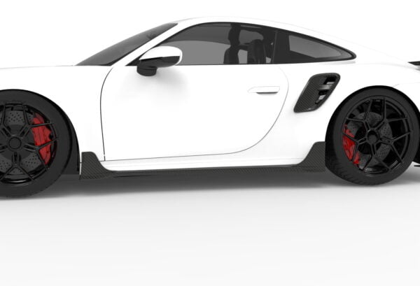 Praguri laterale fibra carbon Porsche 992 Turbo S 1016 Industries