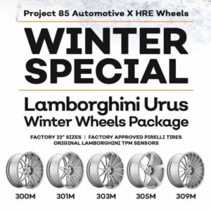 Set roti iarna Lamborghini Urus 22 HRE