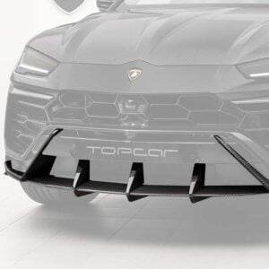 Spoiler inferior bara fata fibra carbon Lamborghini Urus Topcar Design