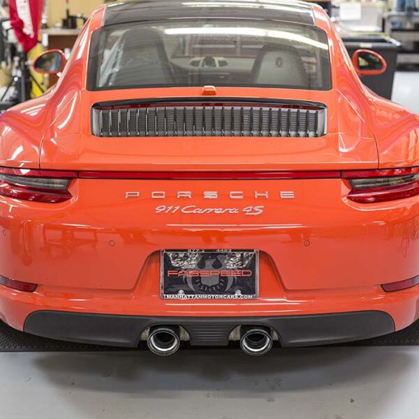 Tips evacuare sport fibra carbon 991.2 Porsche Carrera PSE Fabspeed