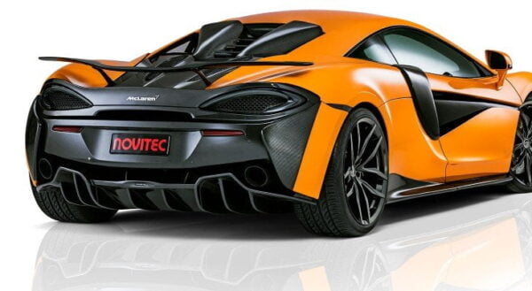 Tips evacuare sport McLaren 540 C / 570 S COUPE / GT / SPIDER Novitec