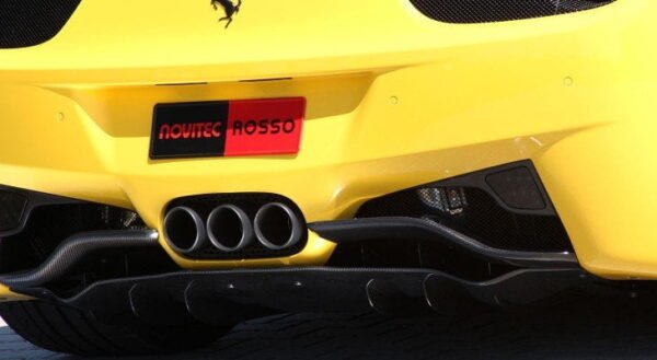 Tipsuri evacuare sport Ferrari 458 Italia/Spider Novitec