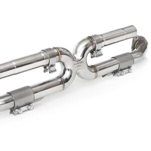 Toba centrala 991 Porsche Carrera Bypass X-pipe Fabspeed