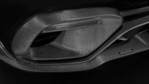 Ornamente spoiler fata carbon BRABUS S63 V 223 Mercedes Benz