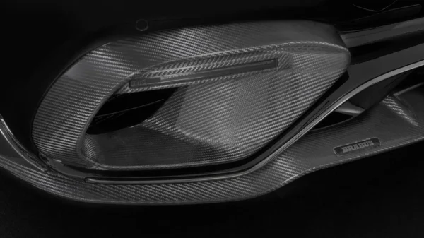 Ornamente spoiler fata carbon BRABUS S63 V 223 Mercedes Benz