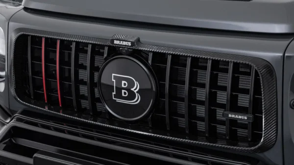 Grila radiator fibra carbon BRABUS G63 4x4 W463A Mercedes Benz