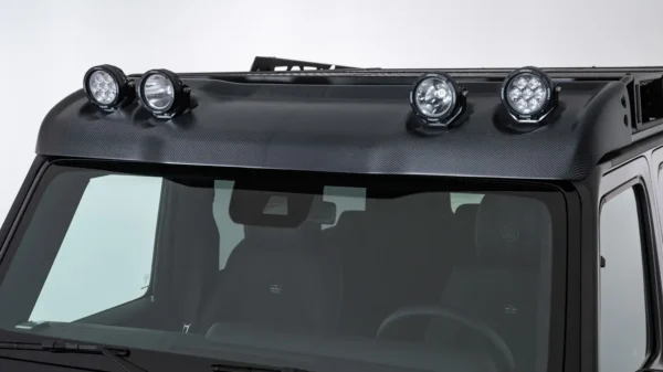 Deflector vant cu led-uri fibra carbon BRABUS G63 4x4 W463A