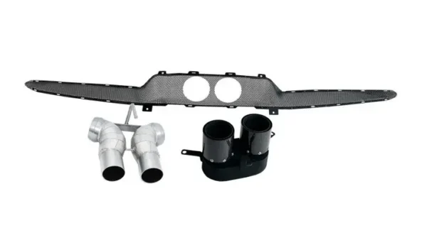 Tips-uri evacuare sport fibra carbon Ferrari 296 NOVITEC