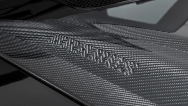 Ornament capota POWERDOME fibra carbon BRABUS G63 AMG W465 Mercedes Benz (2)