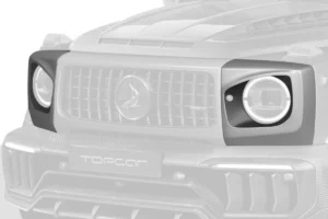 Ornamente faruri Angry fibra carbon G Class W465 Mercedes INFERNO TopCar