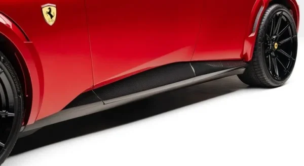 Praguri fibra carbon partial ESTESO Ferrari Purosangue NOVITEC (2)