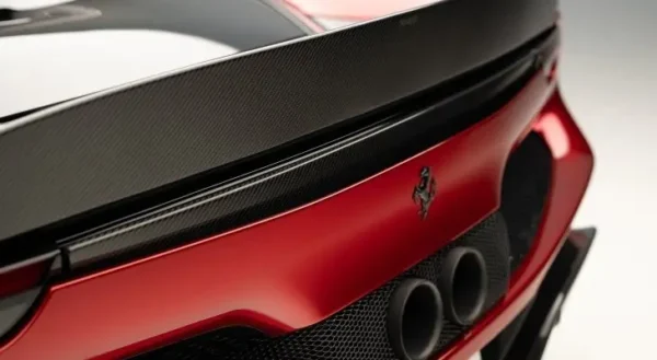 Spoiler spate fibra carbon Ferrari 296 NOVITEC